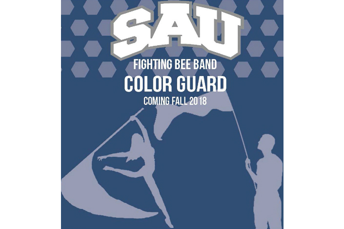 SAU Color Guard program starting in Fall 2018