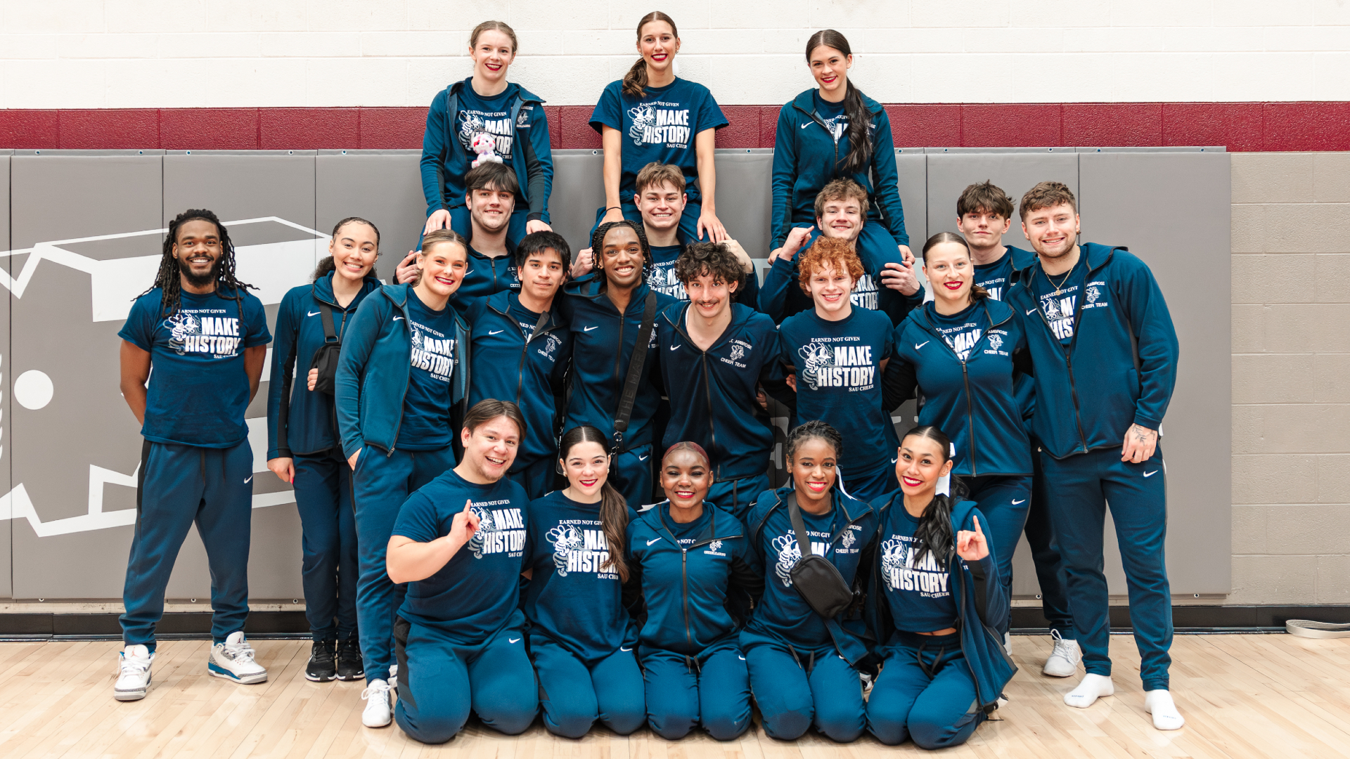 SAU Dance first, Cheer third at Thresher Invitational