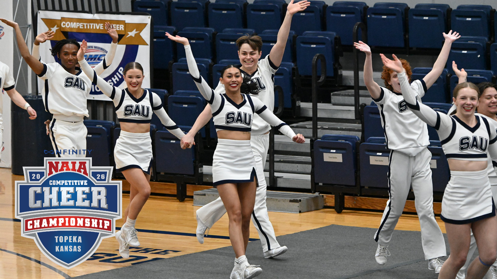 SAU Cheer Team seeking fourth straight National Title