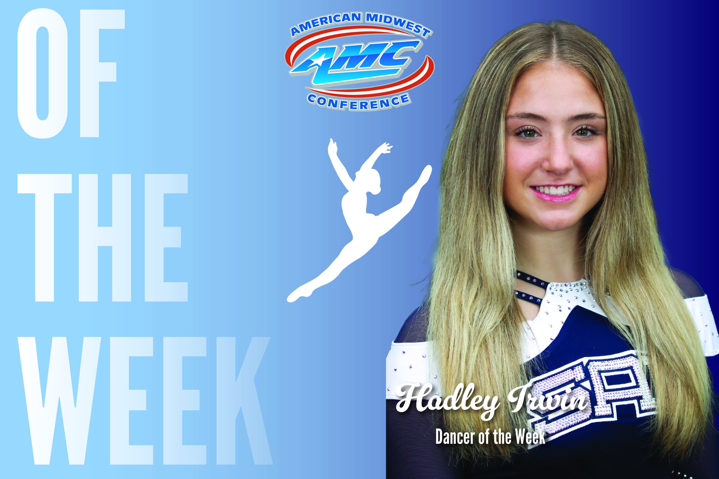 Irwin named AMC Dance Performer of the Week