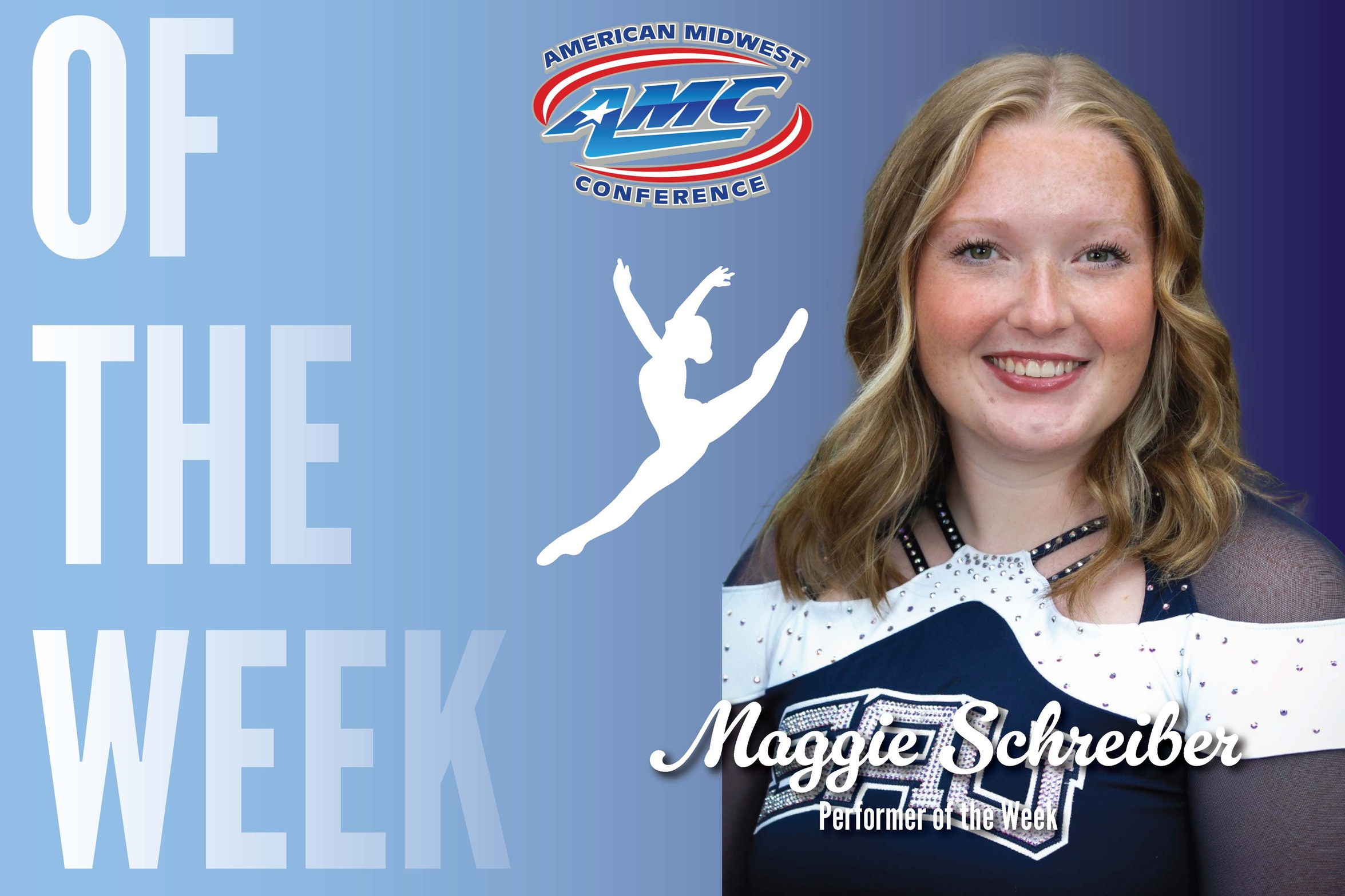 Schreiber named AMC Dancer of the Week