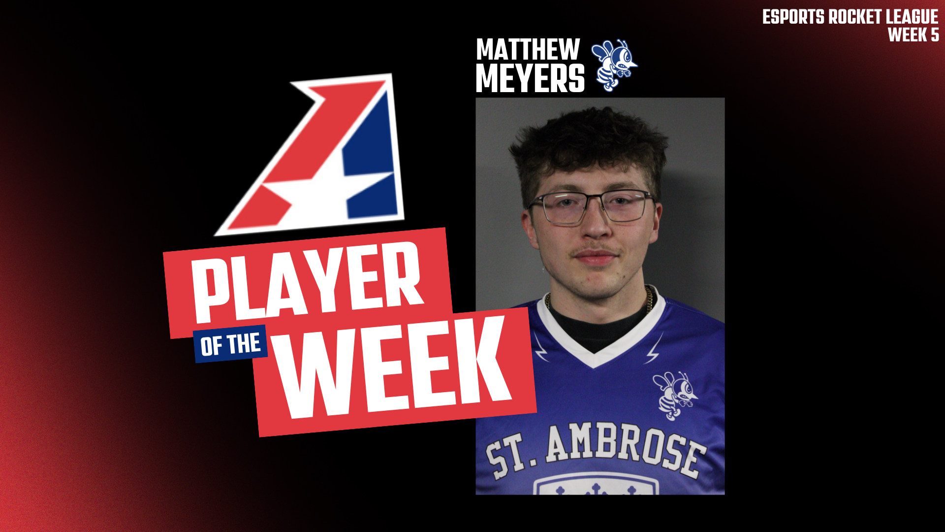 Meyers named Heart Rocket League Player of the Week