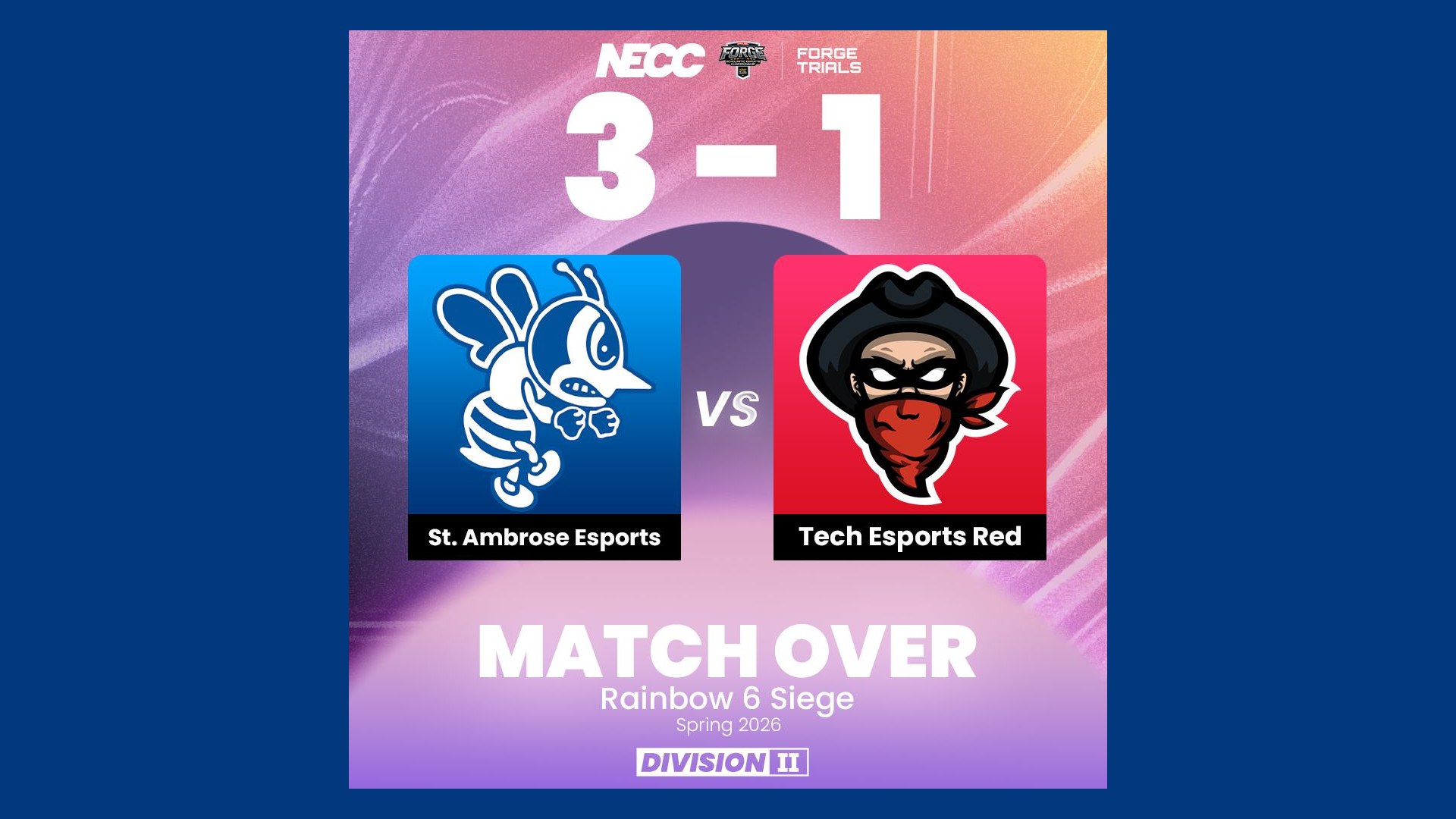 SAU Rainbow 6 Siege team wins NECC National Championship