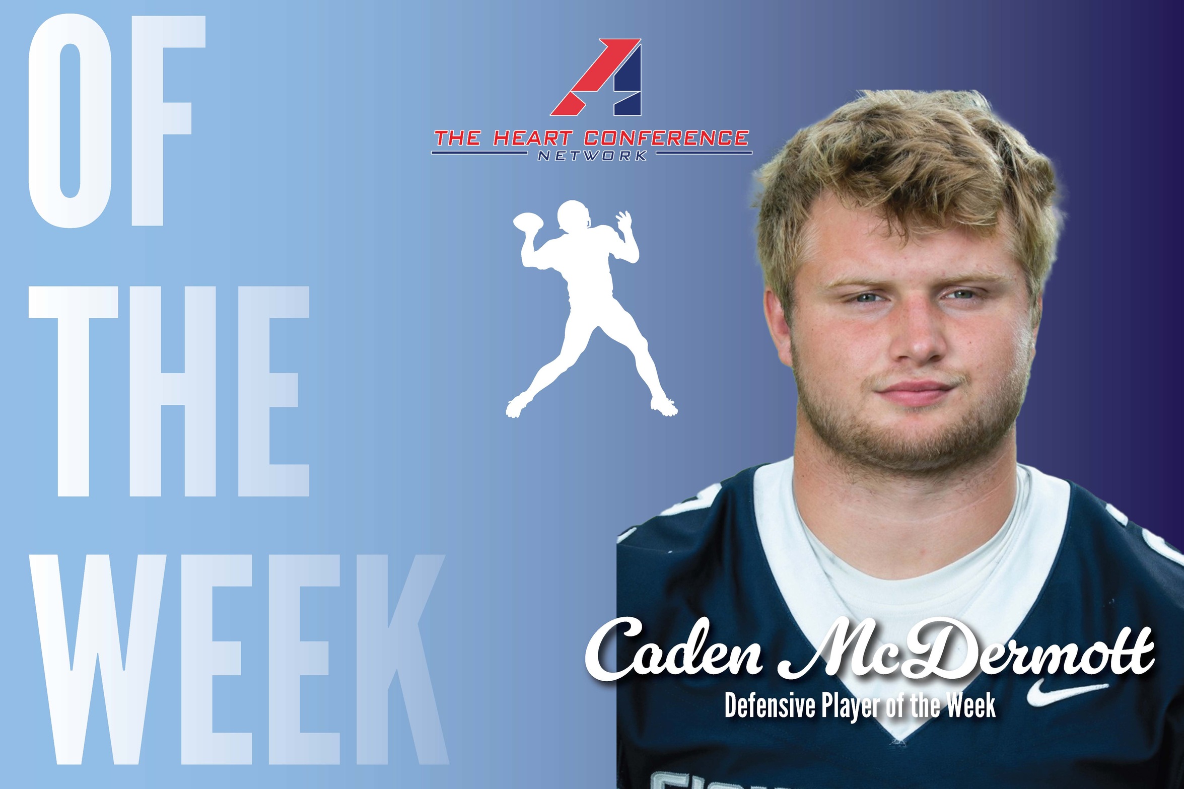 McDermott named Heart Defensive Player of the Week
