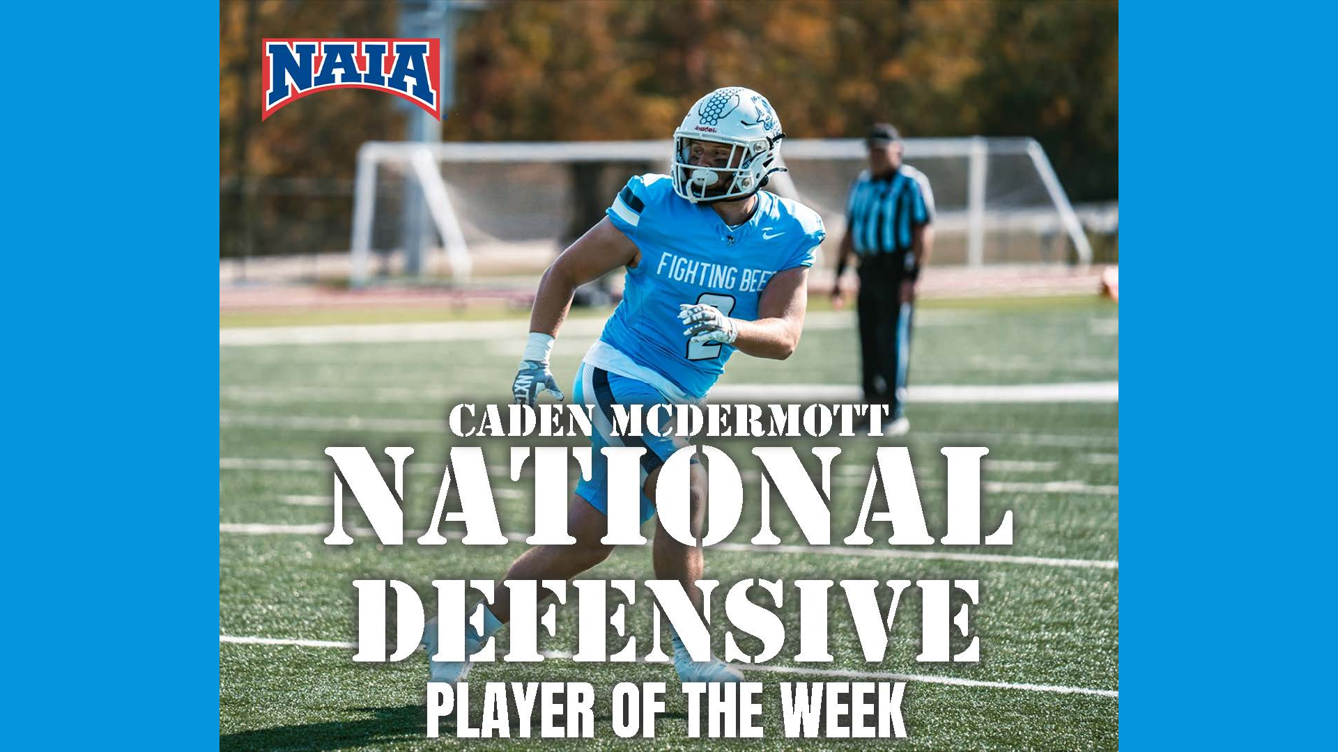 McDermott named NAIA National Defensive Player of the Week