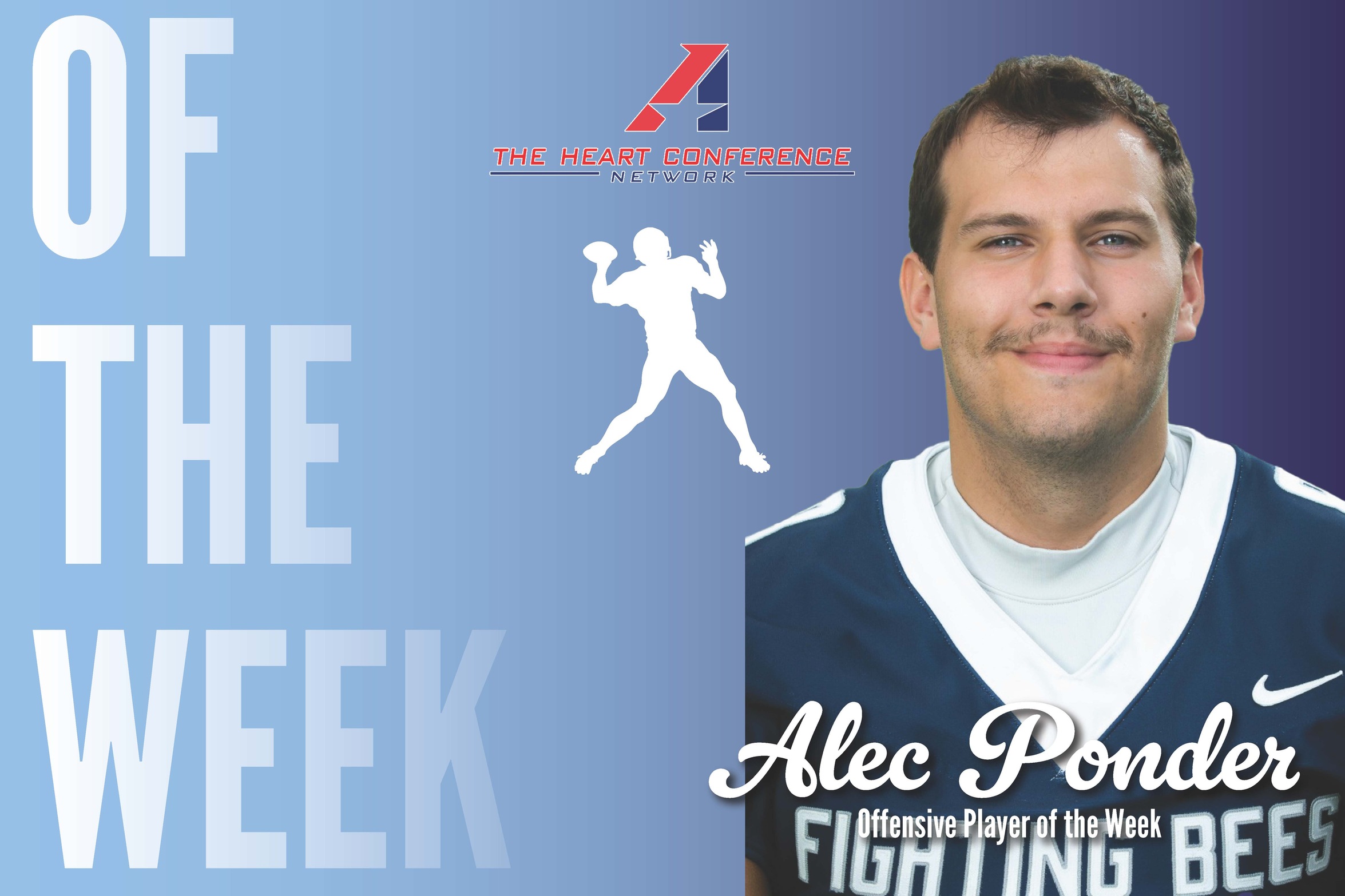Ponder named Heart Offensive Player of the Week