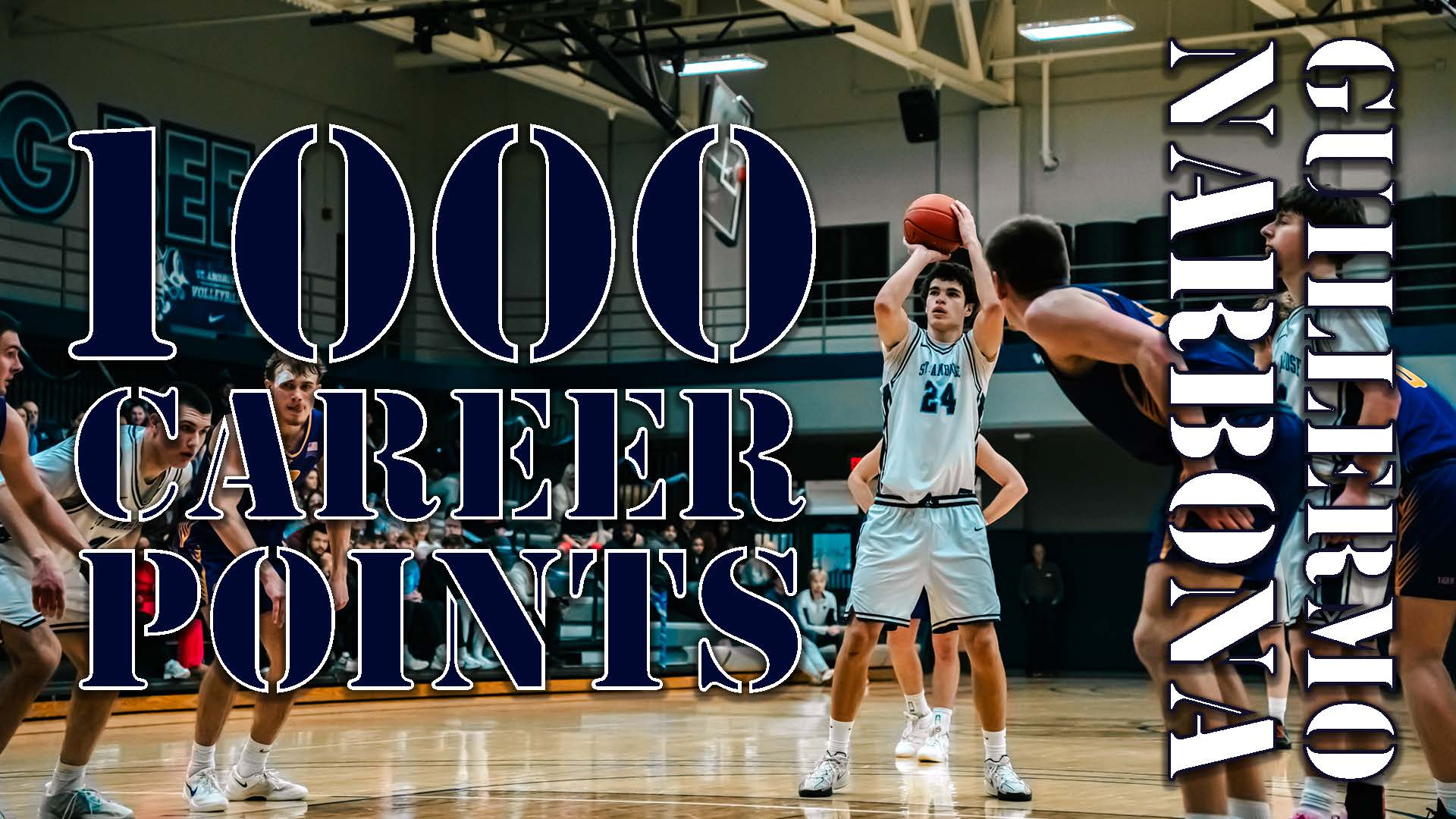 Narbona tops 1000 points as Deitrich nails game winner