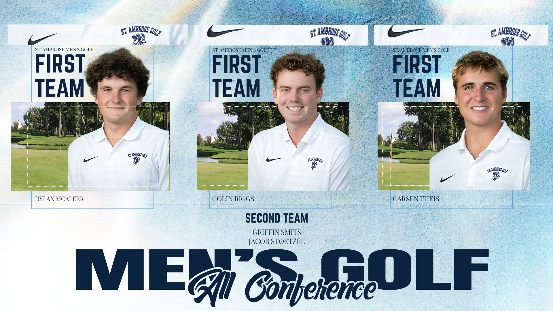Five Bees named to all-conference team