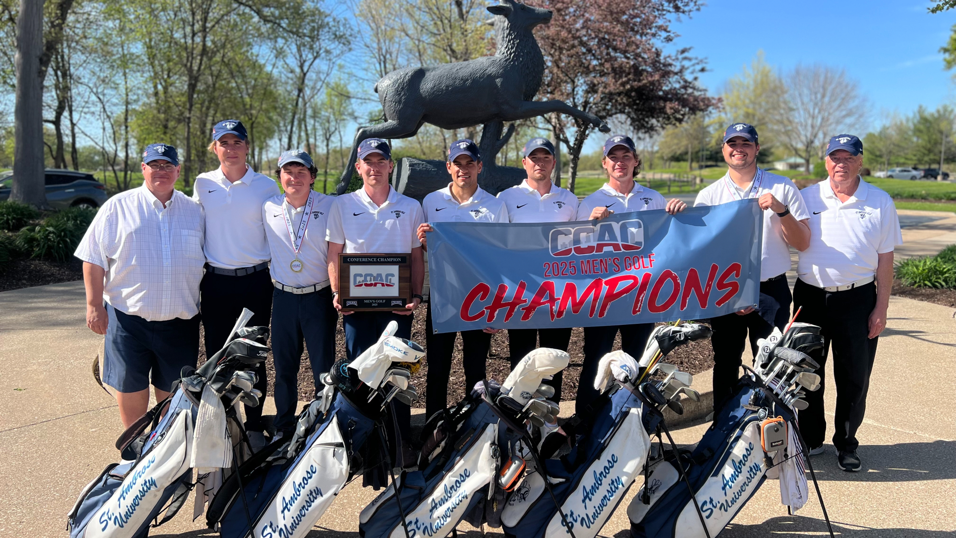 McAleer, Bees win CCAC Championships
