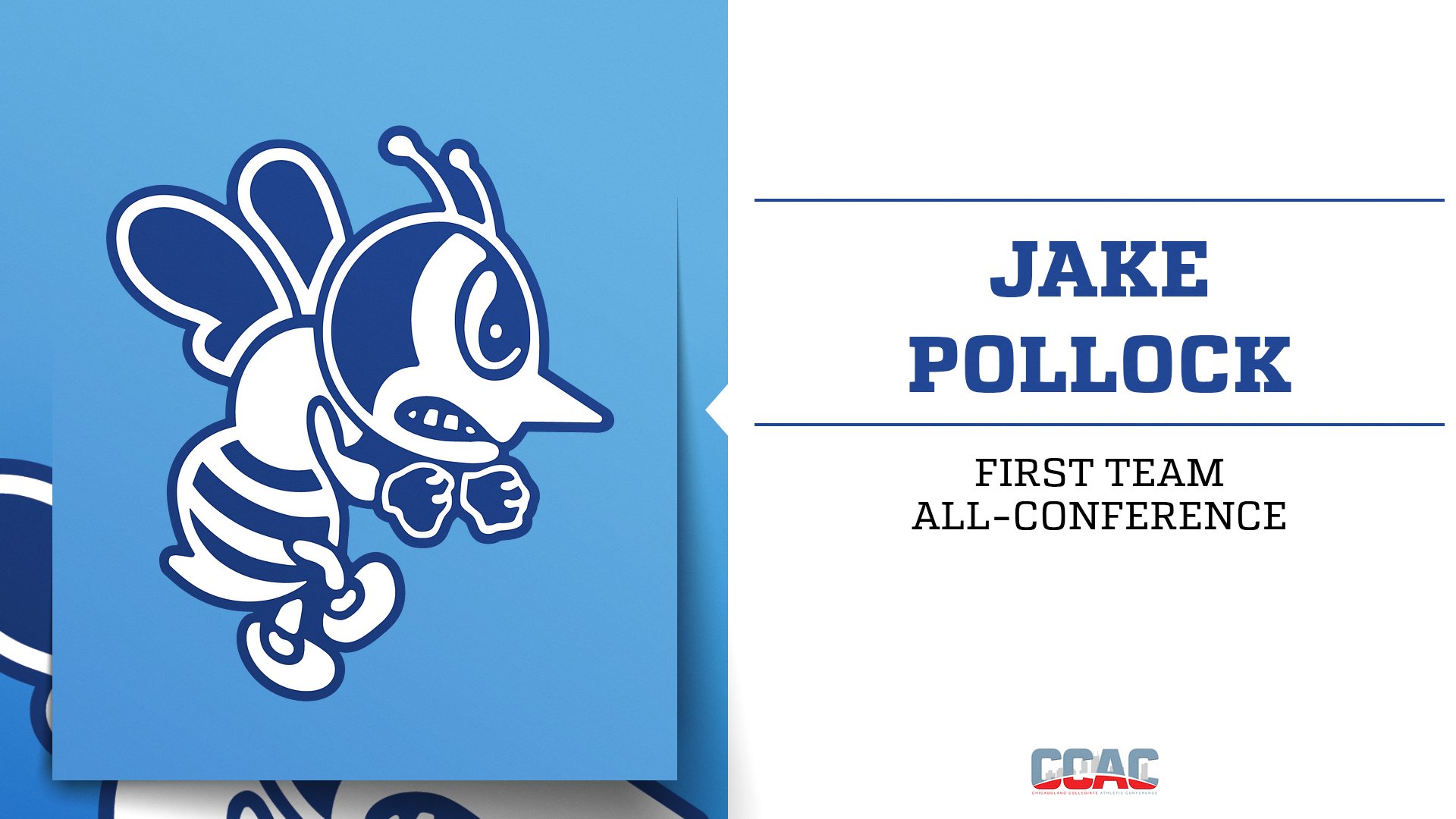 Pollock recieves CCAC All-Conference honors