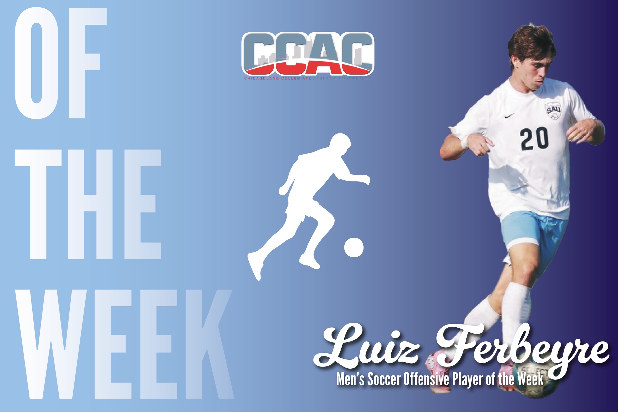 Ferbeyre earns CCAC Offensive Player of the Week honors