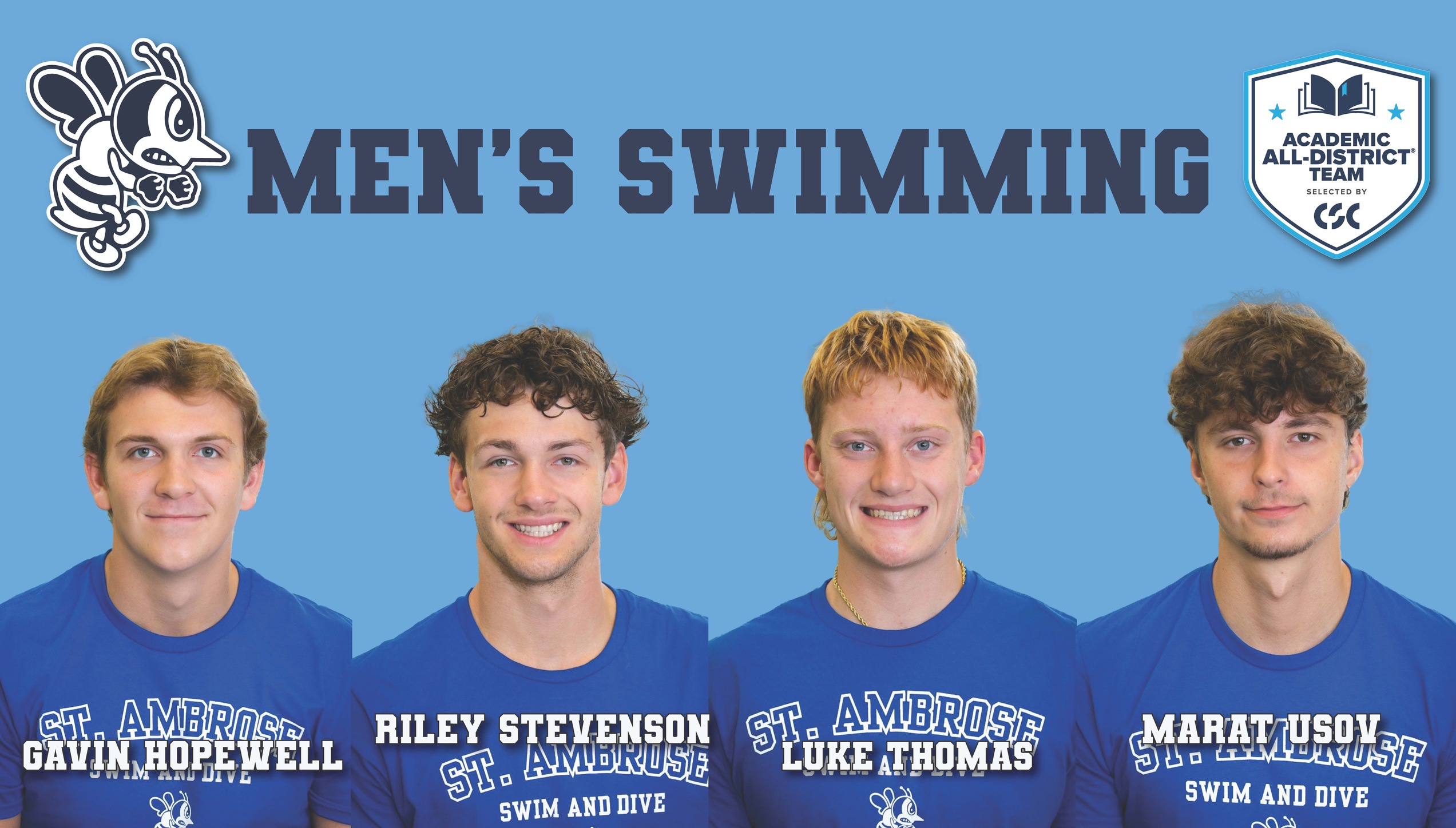 Four named to CSC Academic All-District Team