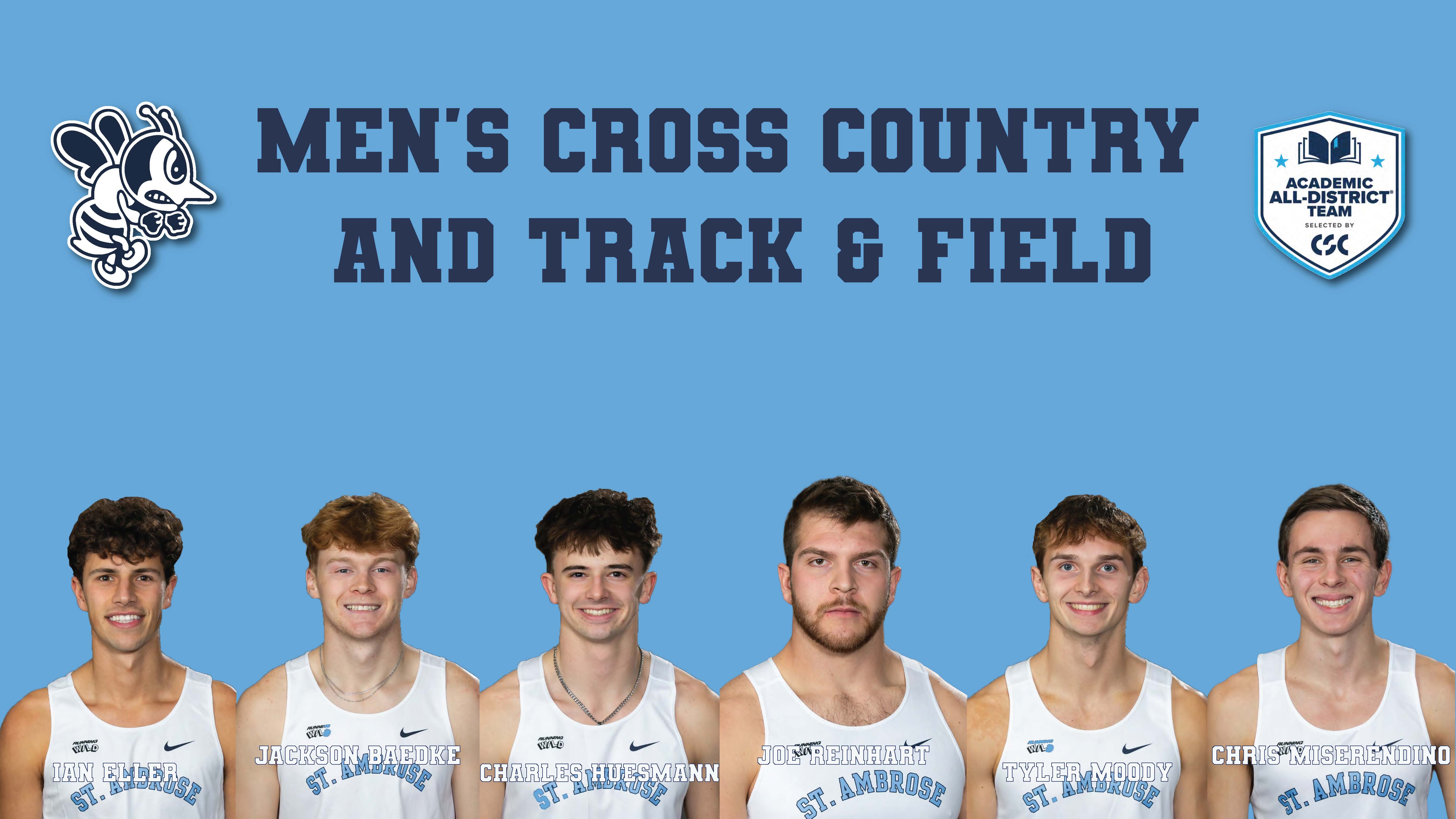 Six named to CSC Men's Cross Country/Track &amp; Field Academic All-District Team