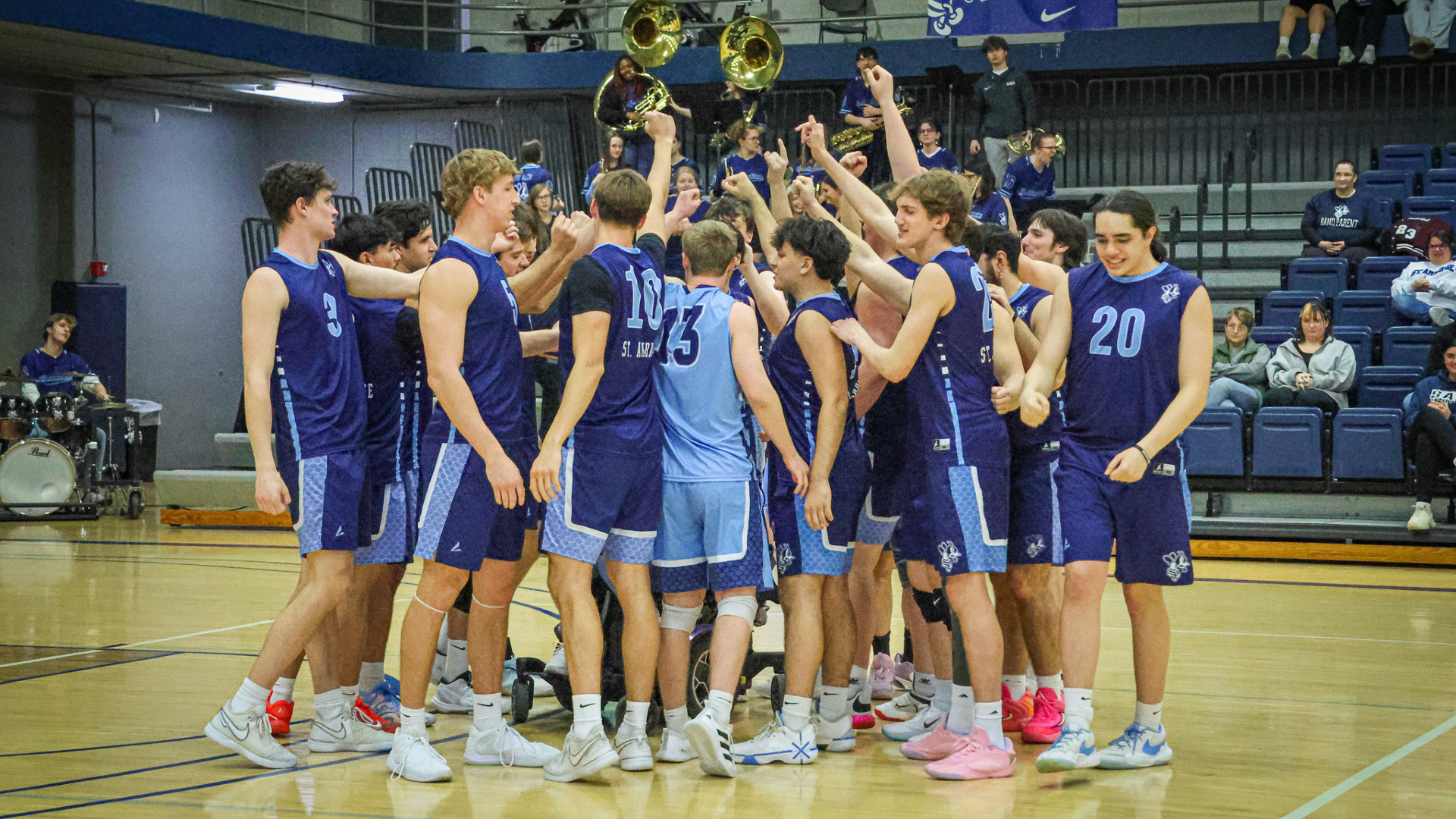 St. Ambrose knocks off Judson in four sets
