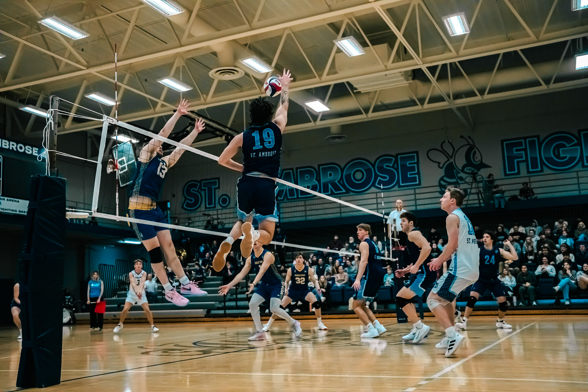 St. Ambrose splits matches at SXU Tri-Match