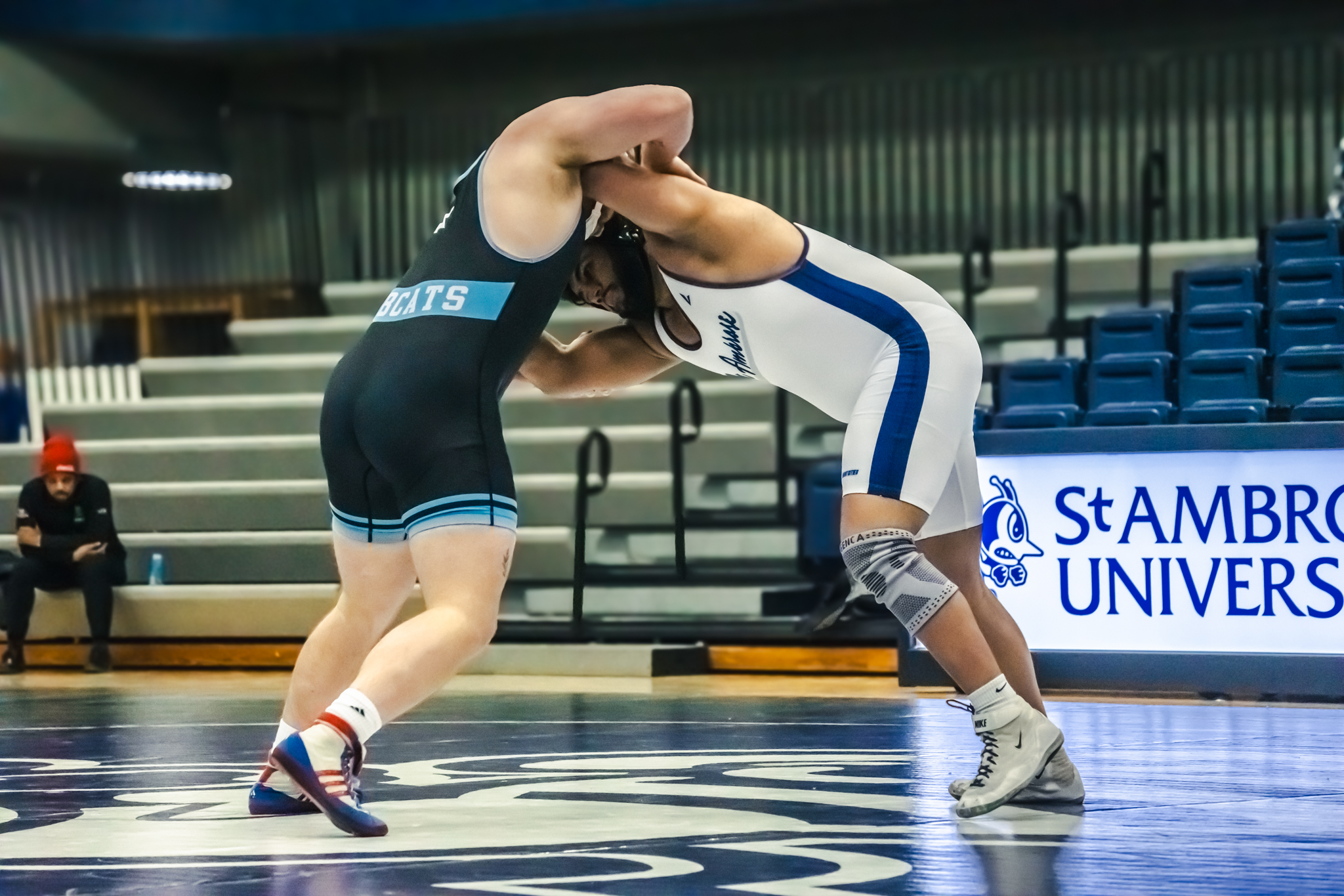 Bees wrestle at Cliff Keen Mike Duroe Invite