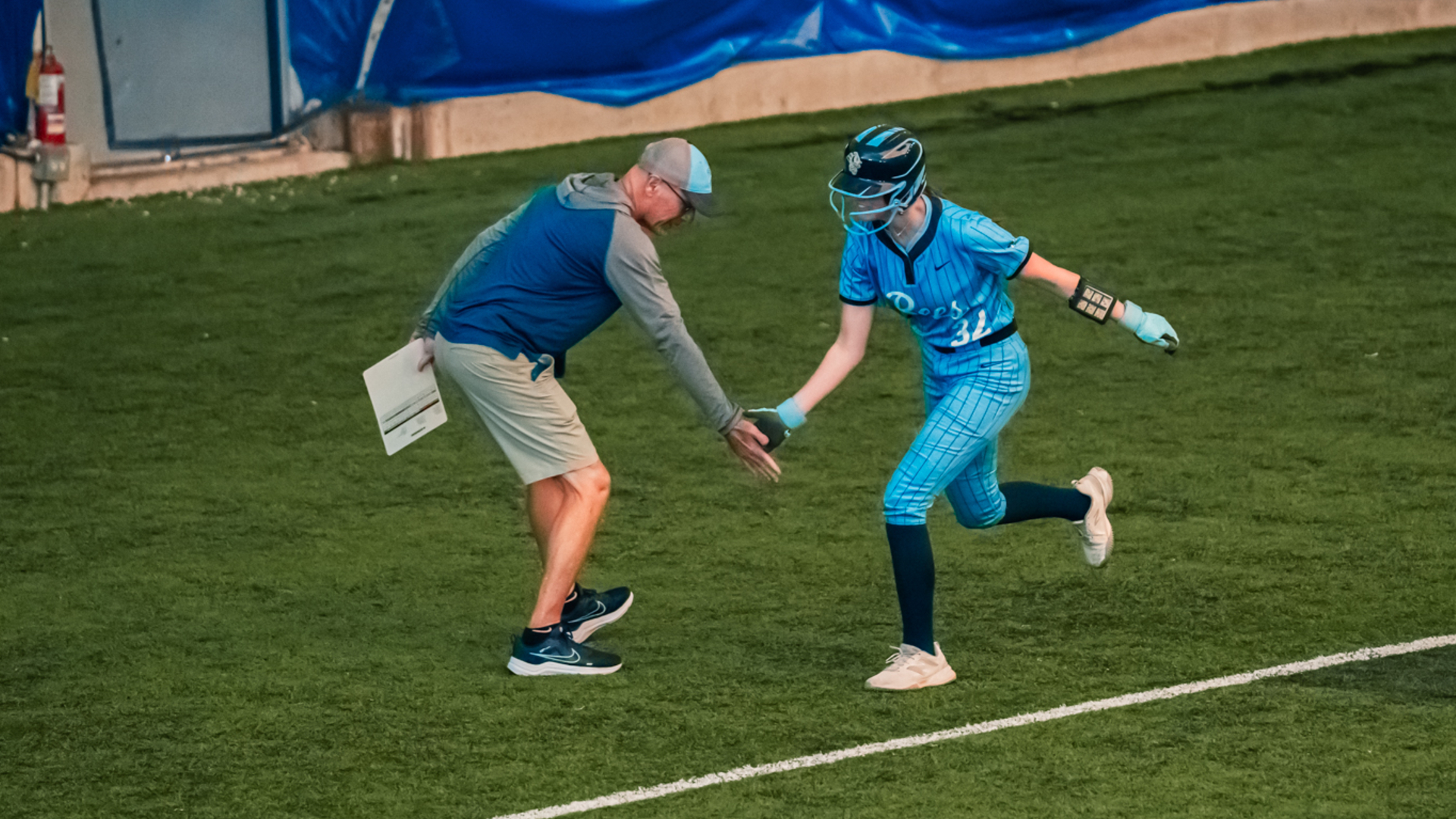 Offense continues to roll in sweep of Blue Angels