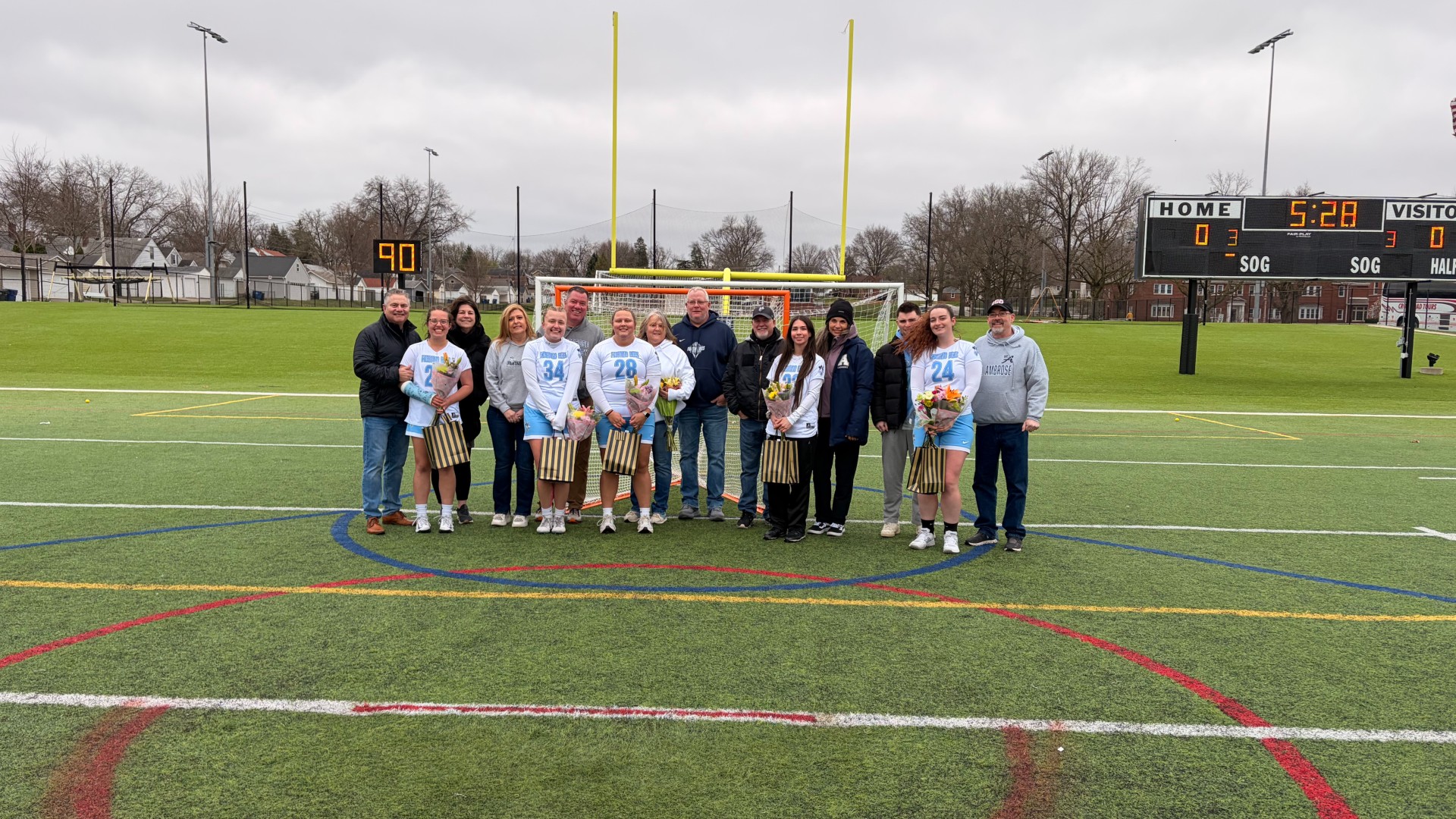 Bees honor Seniors, Drop pair of home matchups