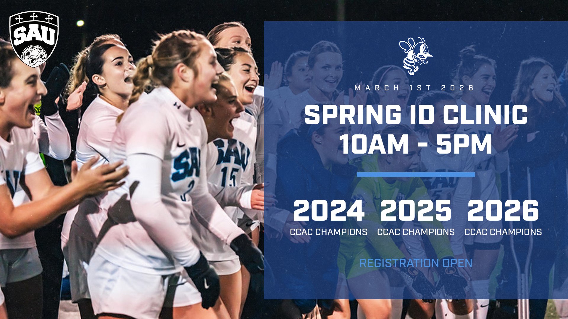 Register for SAU Women's Soccer Spring ID Clinic