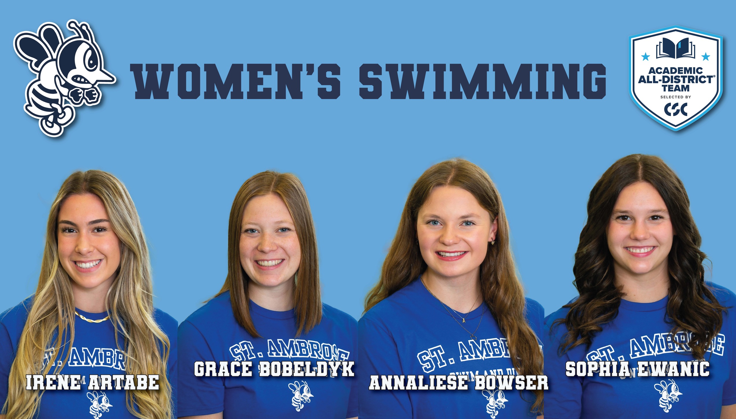 Four named to CSC Academic All-District Team