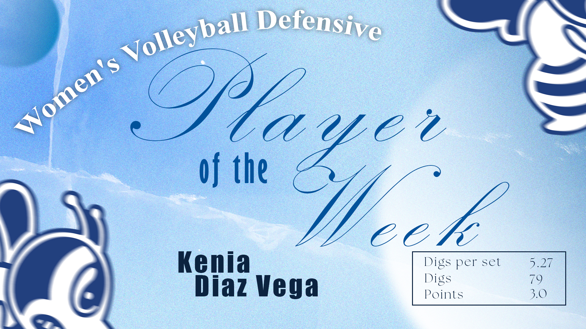 Diaz Vega named CCAC Defensive Player of the Week