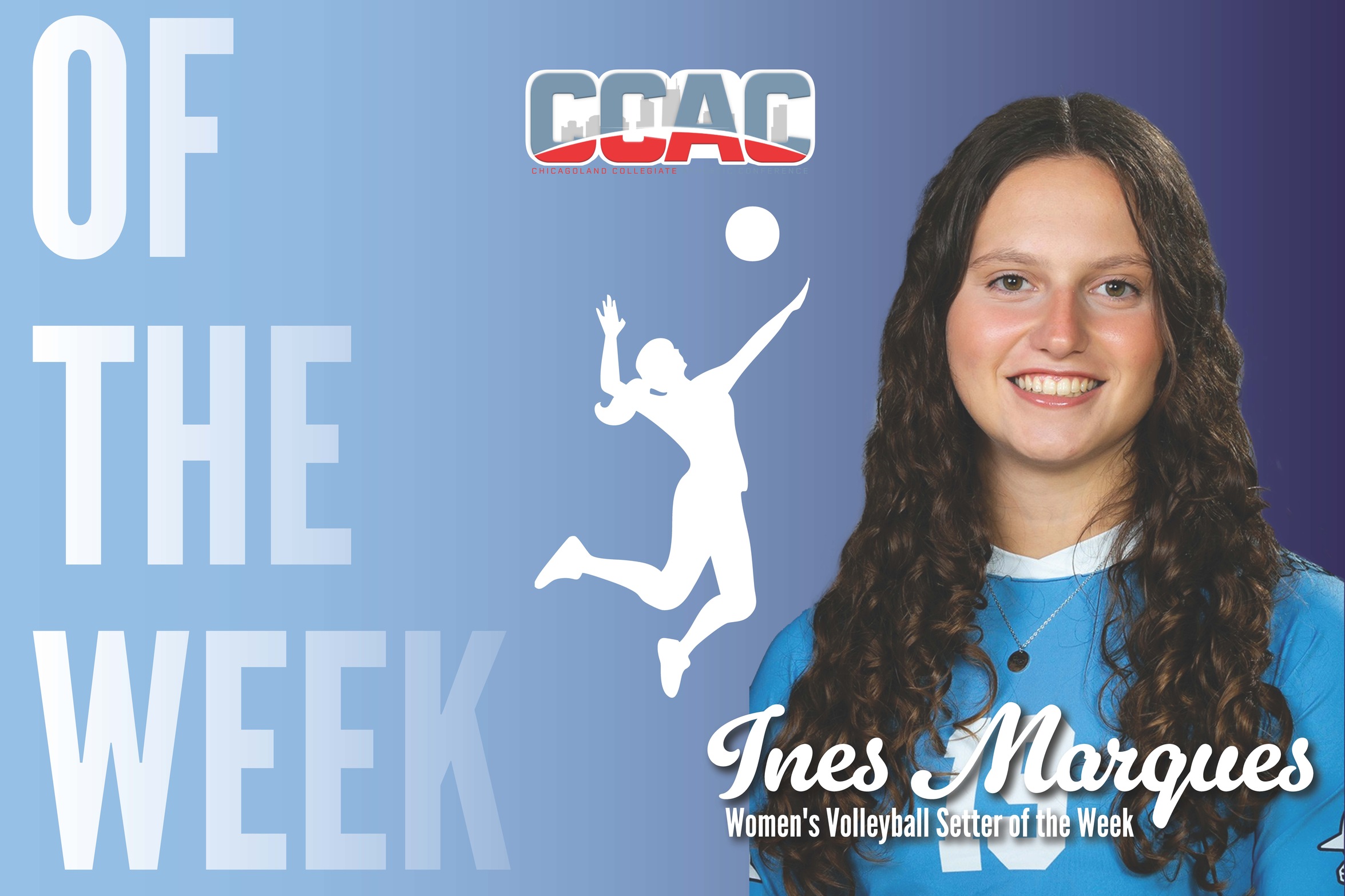 Marques named CCAC Setter of the Week