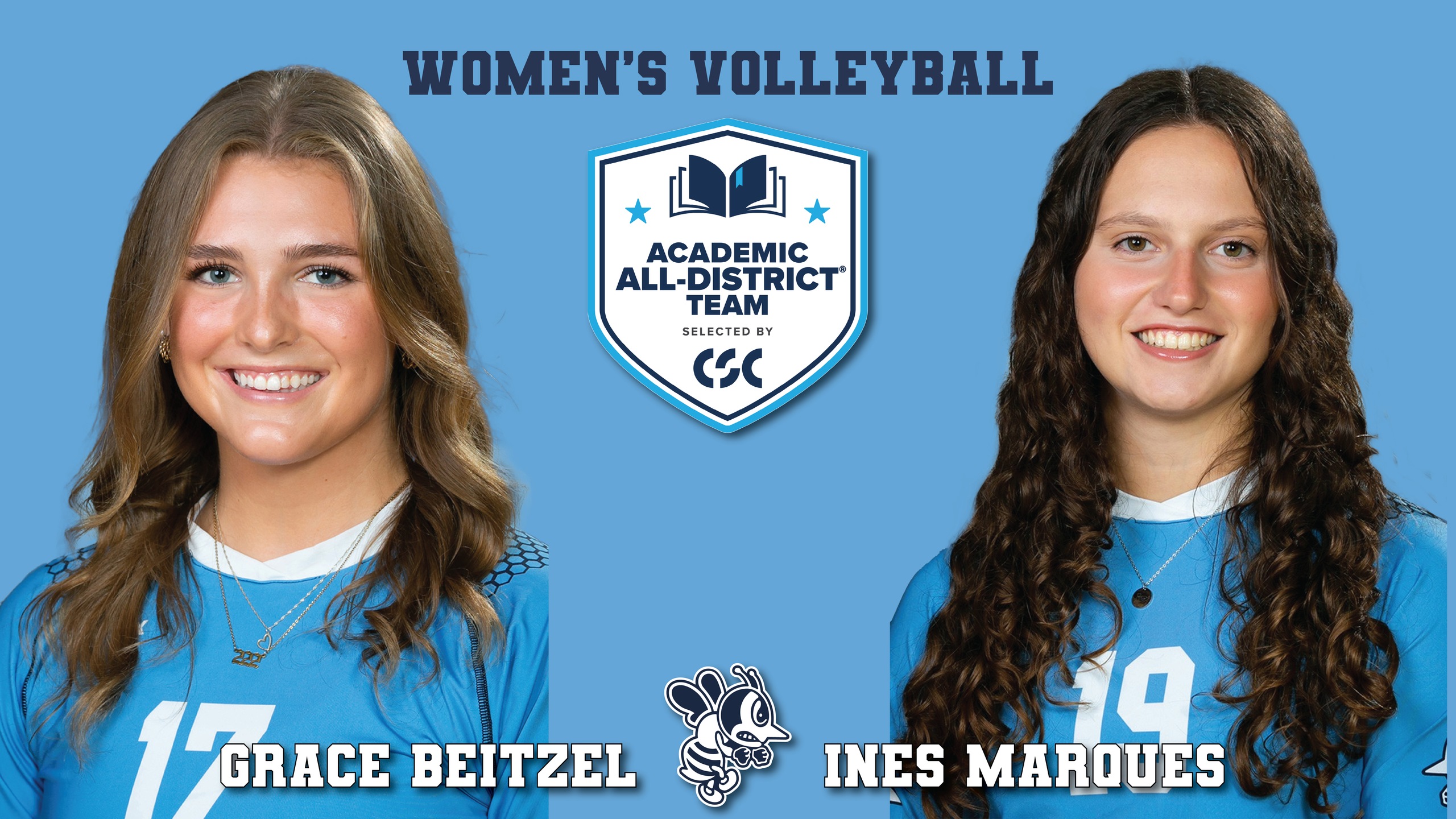 Beitzel and Marques named to CSC Academic All-District Team